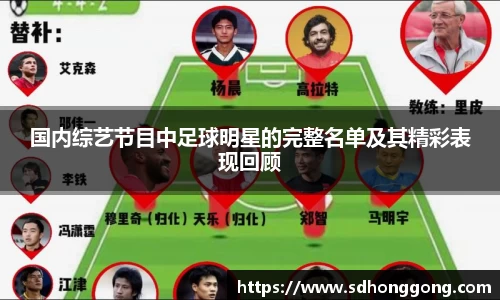 国内综艺节目中足球明星的完整名单及其精彩表现回顾